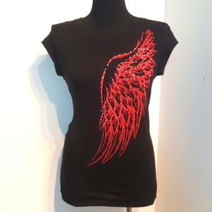 Angel wing t-shirt